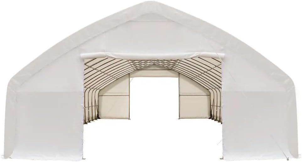 30x70ft industrial storage shelter review unboxing and complete package contents