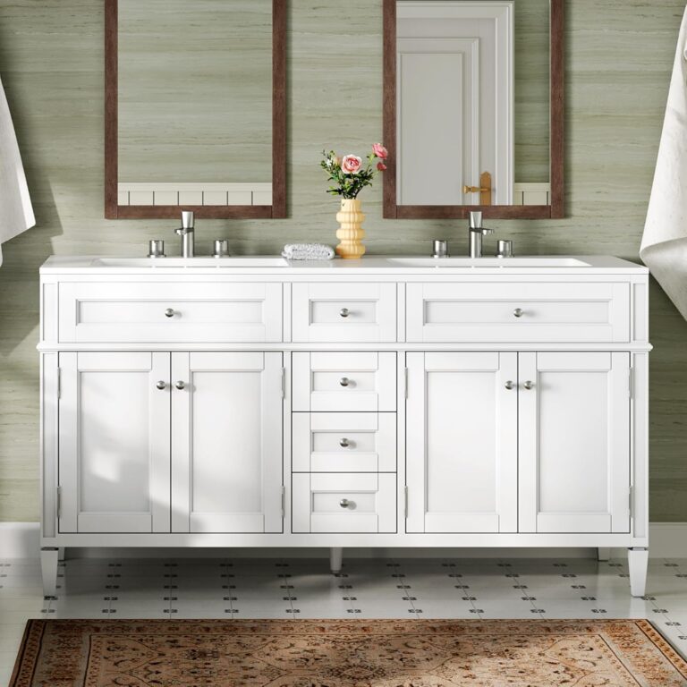 Reviews - AMERLIFE 60-inch Vanity Review: Our Honest Pros & Cons Image 1 of AMERLIFE 60-inch vanity review