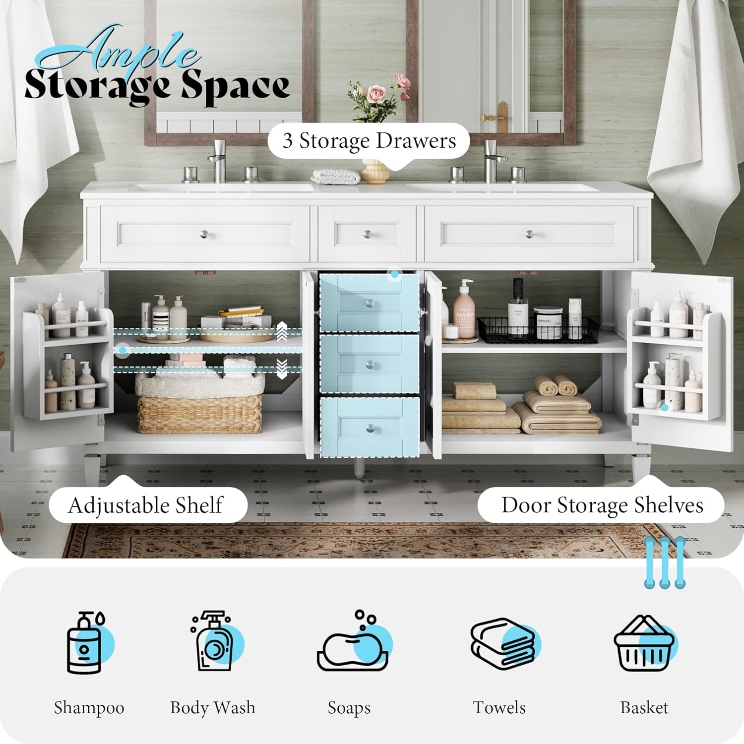 AMERLIFE 60-inch vanity review performance testing and real-world results