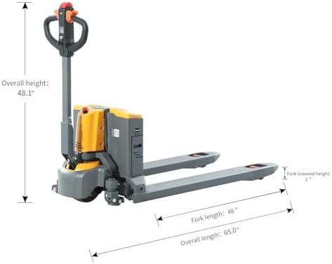 APOLLOLIFT electric pallet jack review unboxing and complete package contents
