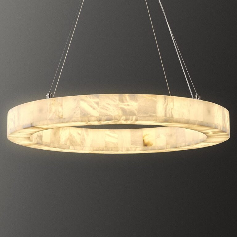 Reviews - Alabaster Round Chandelier Review: Honest Pros & Cons Analysis Image 1 of Alabaster Round Chandelier review