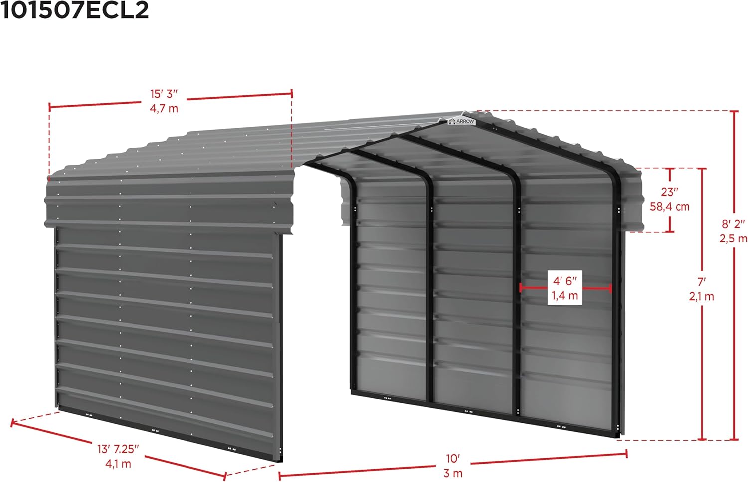Step-by-step guide for Arrow Carports Galvanized Steel Carport review - complete tutorial