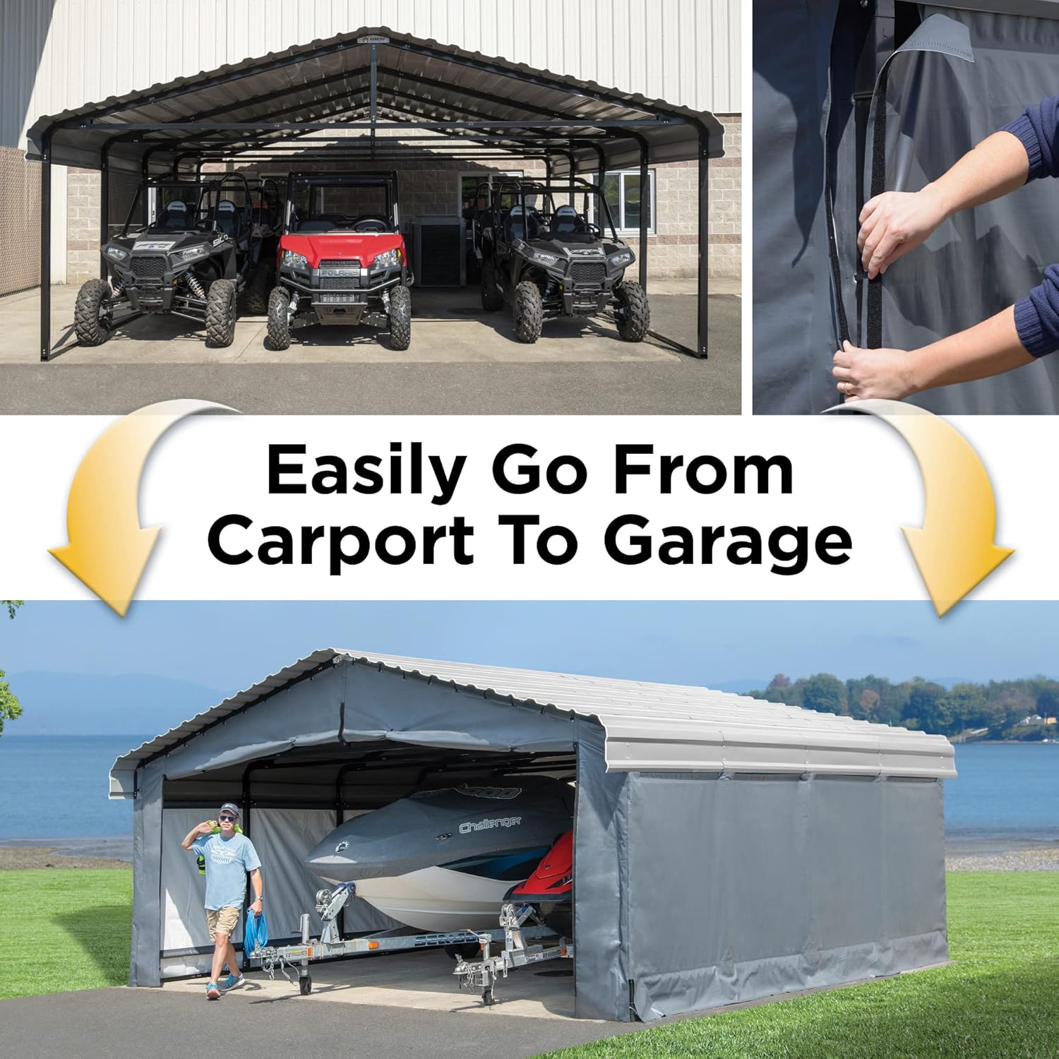 Reviews - Arrow Sheds 20x20 Carport Review: Our Honest Hands-On Experience Arrow Sheds 20x20 Carport review unboxing and complete package contents