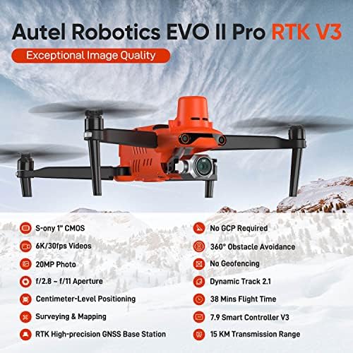 Autel EVO II Pro RTK review unboxing and complete package contents