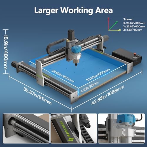 Reviews - Axiscreat CNC Router 6060 Review: Honest Pros & Cons Analysis Axiscreat CNC Router 6060 review unboxing and complete package contents