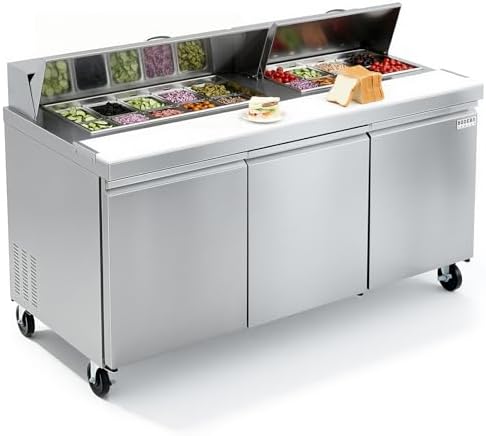 Reviews - BODEGACOOLER Sandwich Prep Table Review: Honest Pros & Cons Tested Image 1 of BODEGACOOLER Sandwich Prep Table review