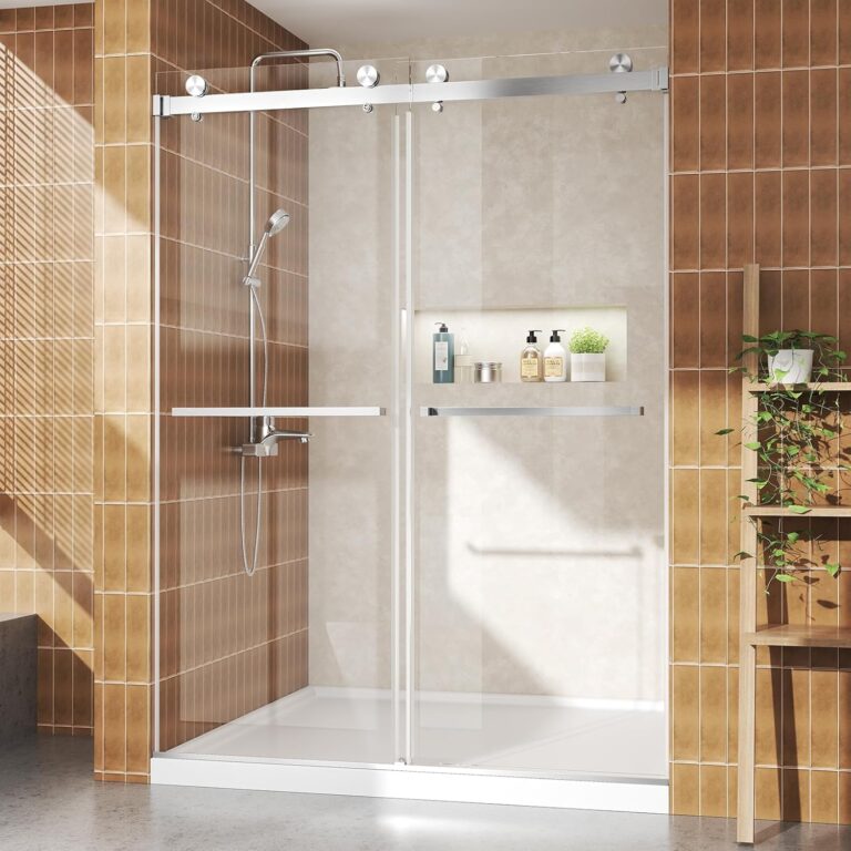 Reviews - Bathwiller Frameless Shower Door Review: Honest Pros & Cons Image 1 of Bathwiller frameless shower door review