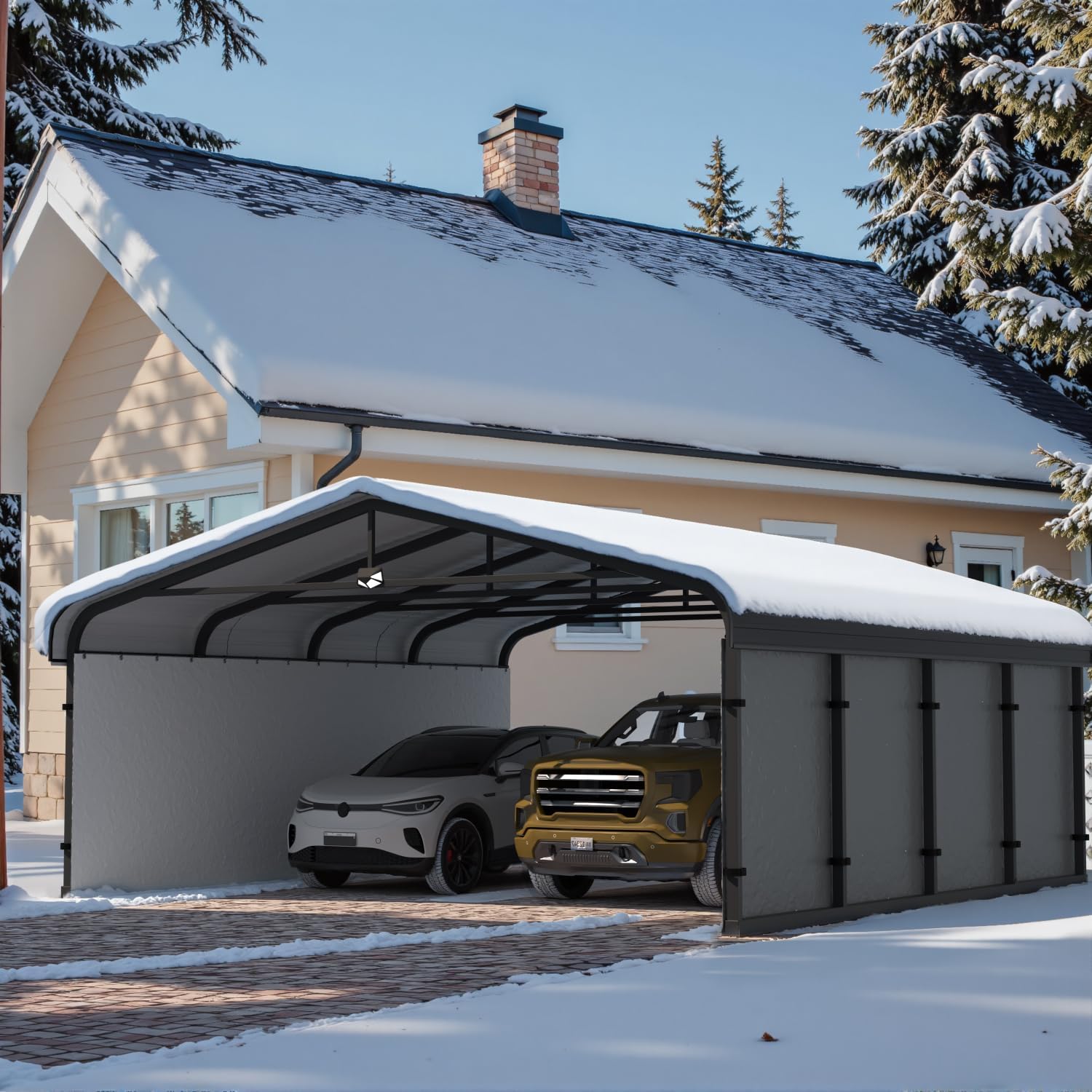 Benass 20x20 carport review - detailed features and technical specifications