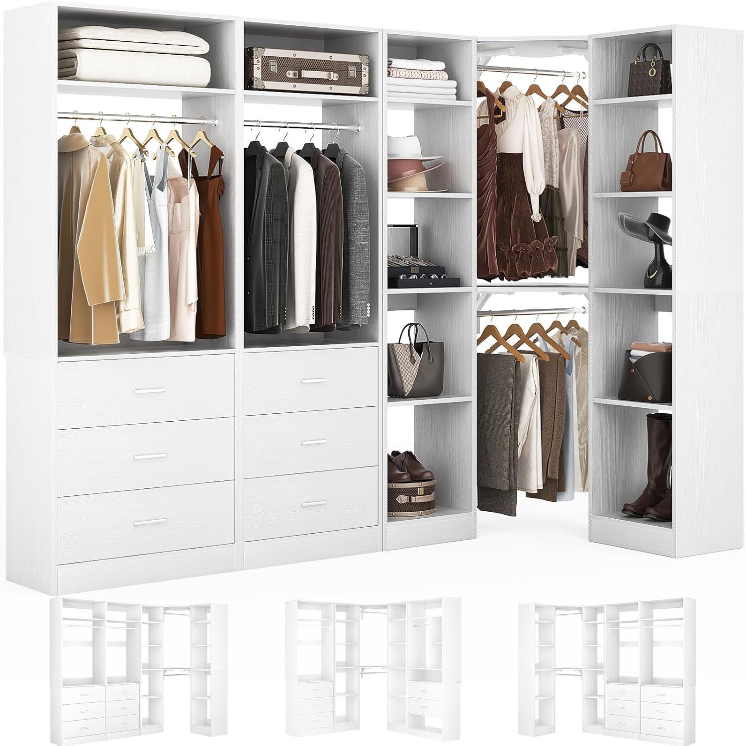 Reviews - Besiost Corner Closet System Review: Honest Pros & Cons Besiost corner closet system review - detailed features and technical specifications
