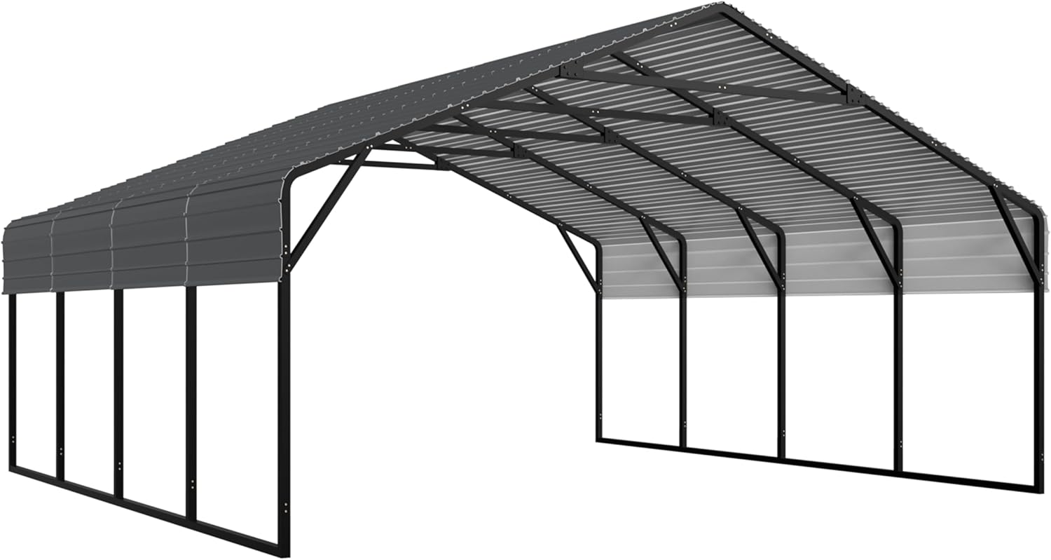 Reviews - BlueWish 20x20 Metal Carport Review: Honest Pros & Cons BlueWish 20x20 Metal Carport review - detailed features and technical specifications