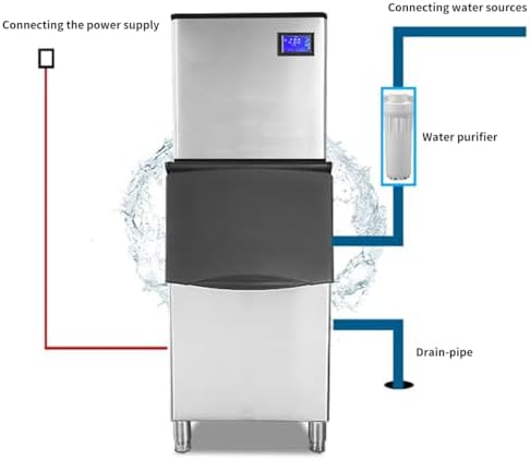 Step-by-step guide for CMICE commercial ice machine review - complete tutorial