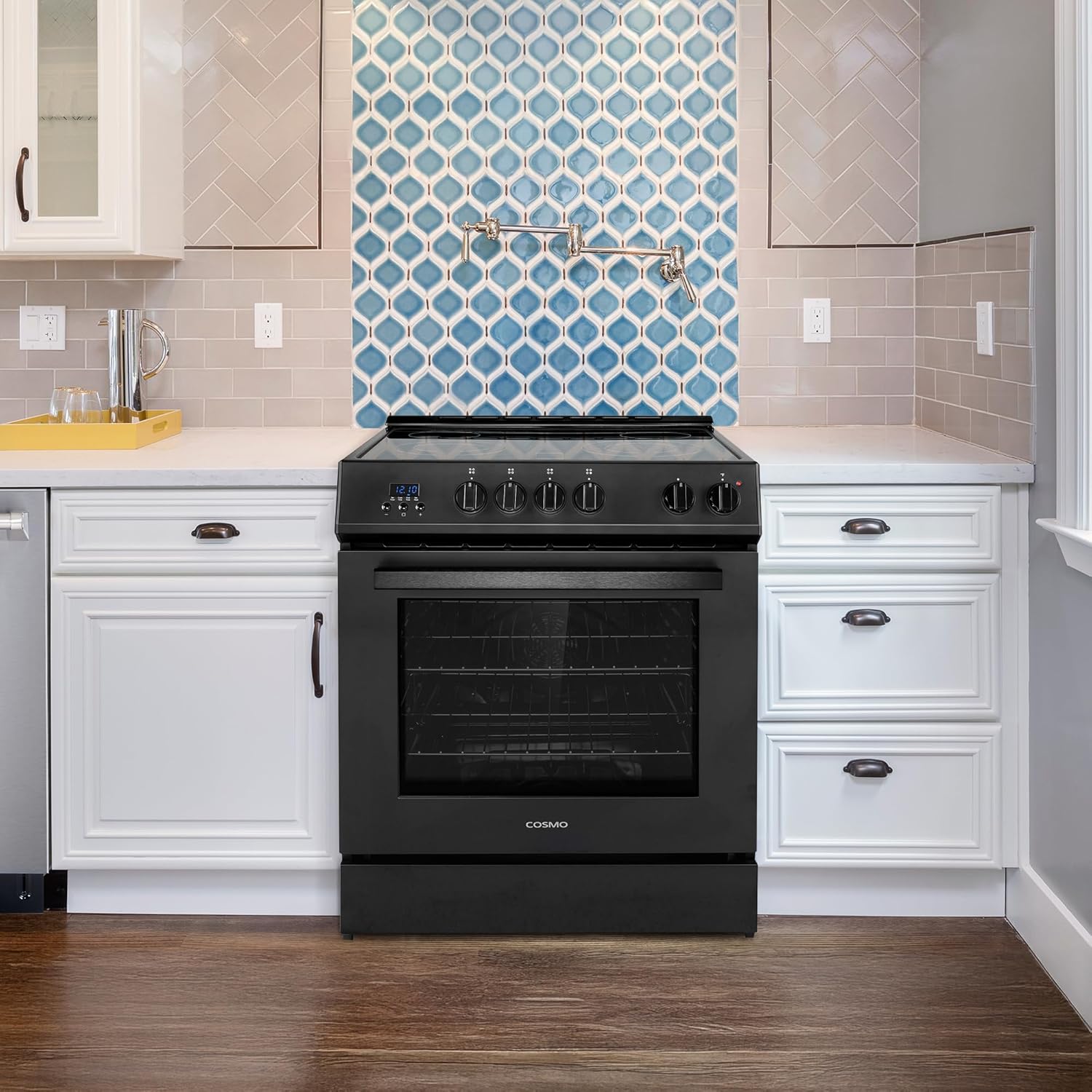 Reviews - COSMO Electric Range Honest Review: Convection Oven & Pro Burners COSMO Electric Range review unboxing and complete package contents