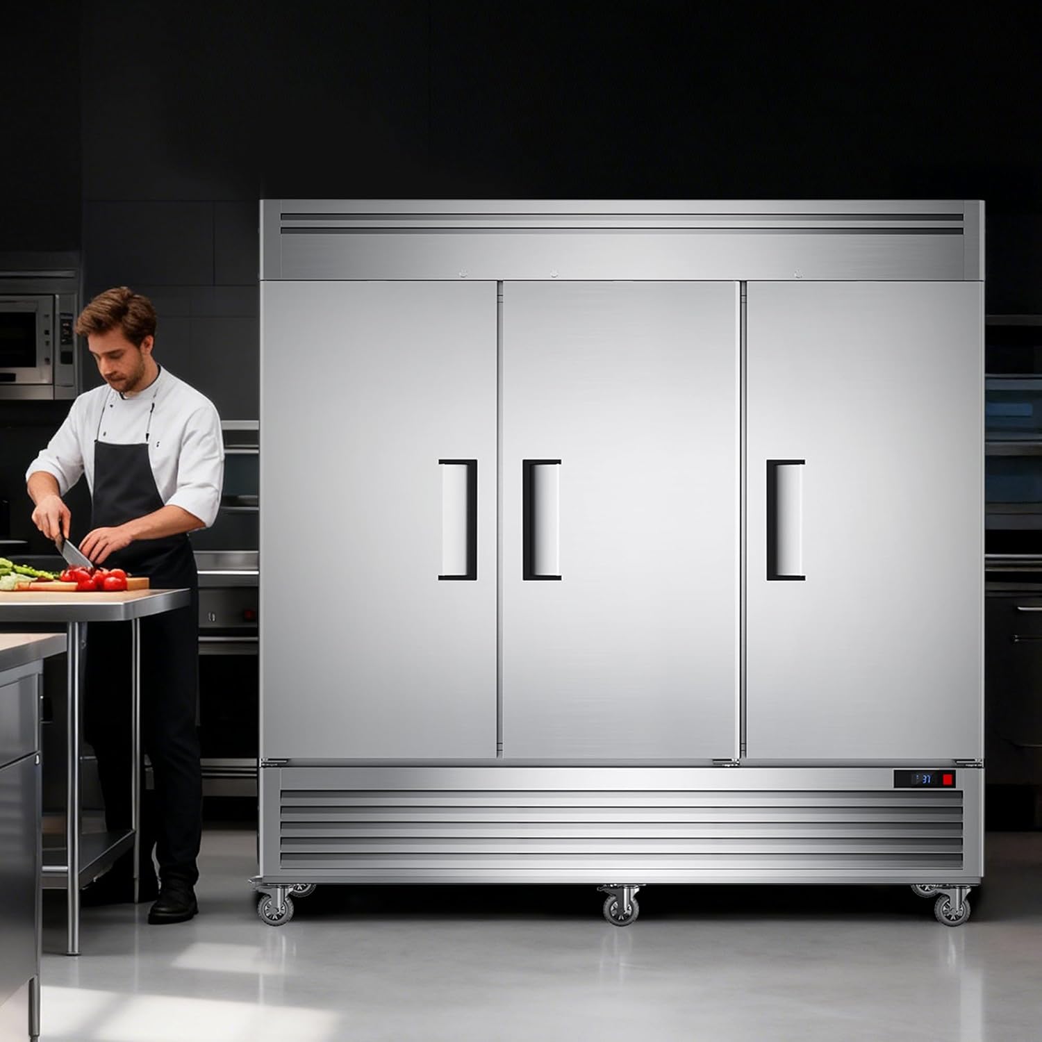 Reviews - Coolake 82-inch Commercial Refrigerator Review: Honest Pros & Cons Coolake 82-inch commercial refrigerator review unboxing and complete package contents