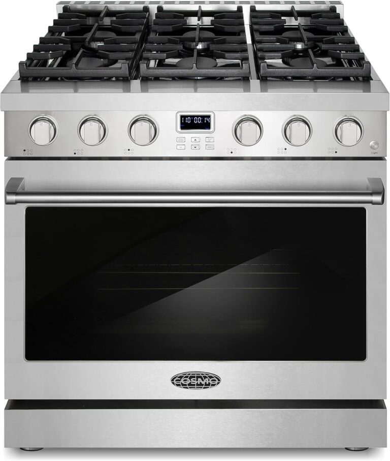 Image 1 of Cosmo COS-GRC366KB gas range review
