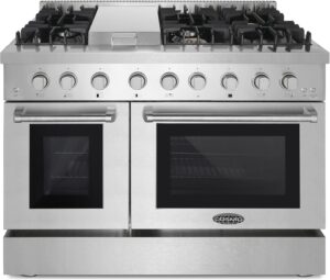 Image 1 of Cosmo DFRL486GK dual fuel range review