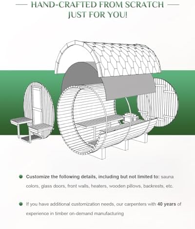 Reviews - DUTHSS Barrel Sauna Review: Unbiased Pros & Cons Step-by-step DUTHSS barrel sauna review installation process