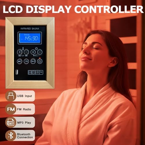 DWKWE hemlock sauna review unboxing and complete package contents