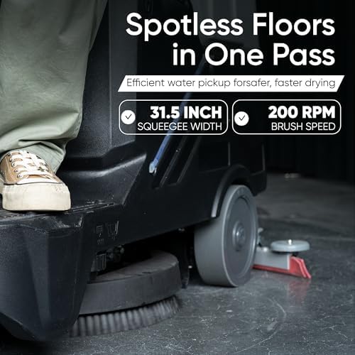 Reviews - Dapper Supply Ride-On Floor Scrubber Review: Expert Pros & Cons Dapper Supply Ride-On Floor Scrubber Review unboxing and complete package contents