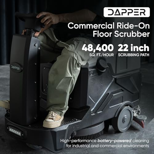 Reviews - Dapper Supply Ride-On Floor Scrubber Review: Expert Pros & Cons Dapper Supply Ride-On Floor Scrubber Review performance testing and real-world results