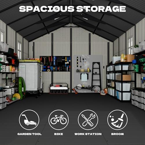 Step-by-step guide for Devoko 10x16 outdoor storage shed review - complete tutorial