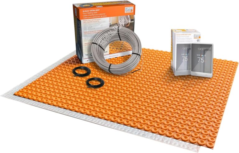 Reviews - Ditra Heat Floor Heating Review: Honest Pros & Cons Analyzed Image 1 of Ditra Heat Floor Heating Review