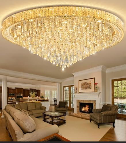 Image 1 of Dolria Modern Crystal Chandelier Review
