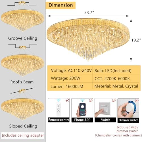 Reviews - Dolria Modern Crystal Chandelier Review: Honest Pros & Cons Dolria Modern Crystal Chandelier Review unboxing experience