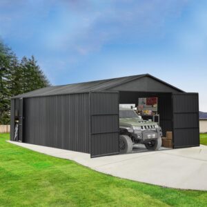Image 1 of Domi 12x25 garage shed review