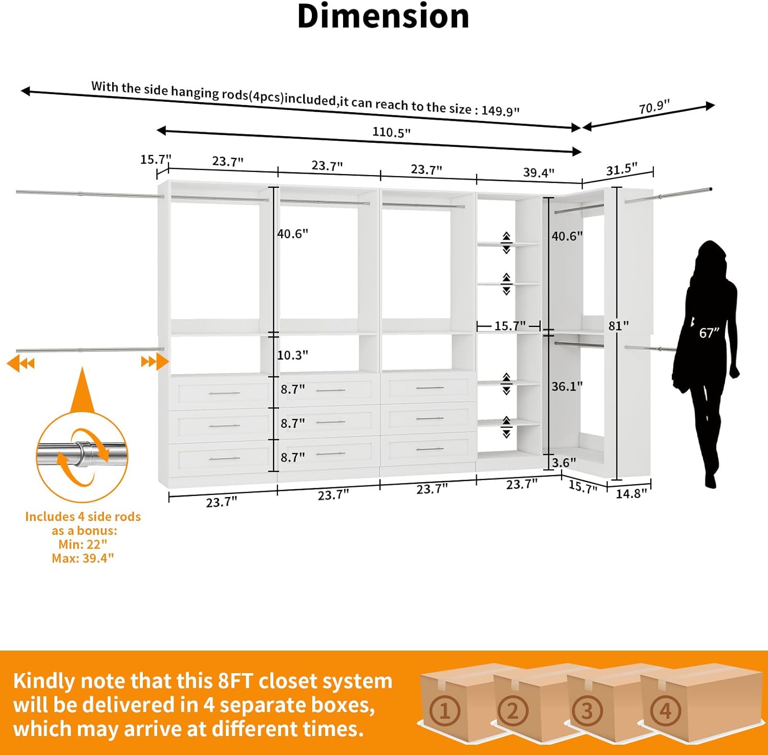 Reviews - Dooloric Modular Closet System Review: Honest Pros & Cons Dooloric modular closet system review unboxing and complete package contents