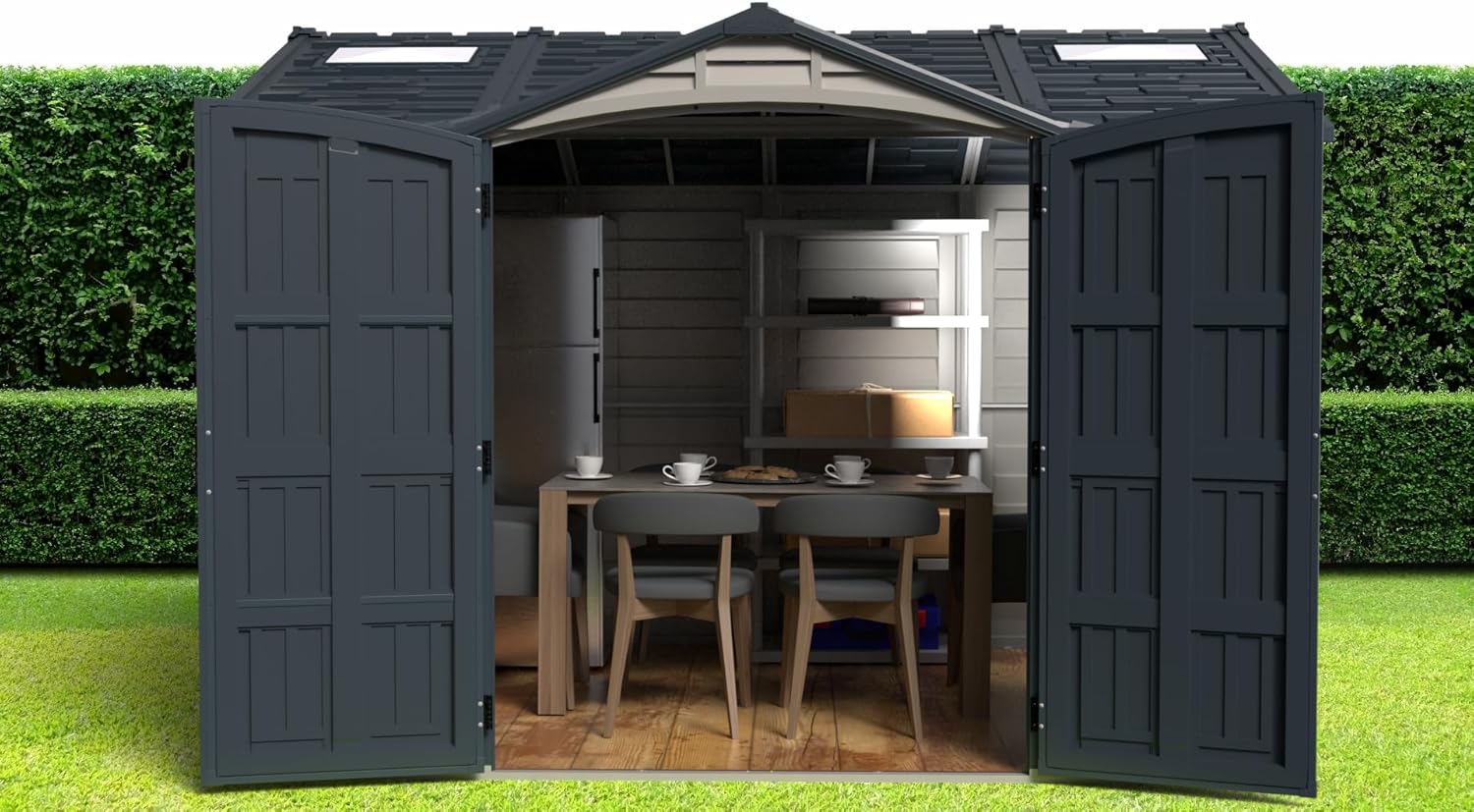 Step-by-step guide for Duramax Apex Pro shed review - complete tutorial