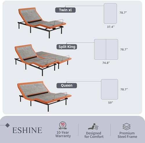 ESHINE Adjustable Bed review unboxing and complete package contents