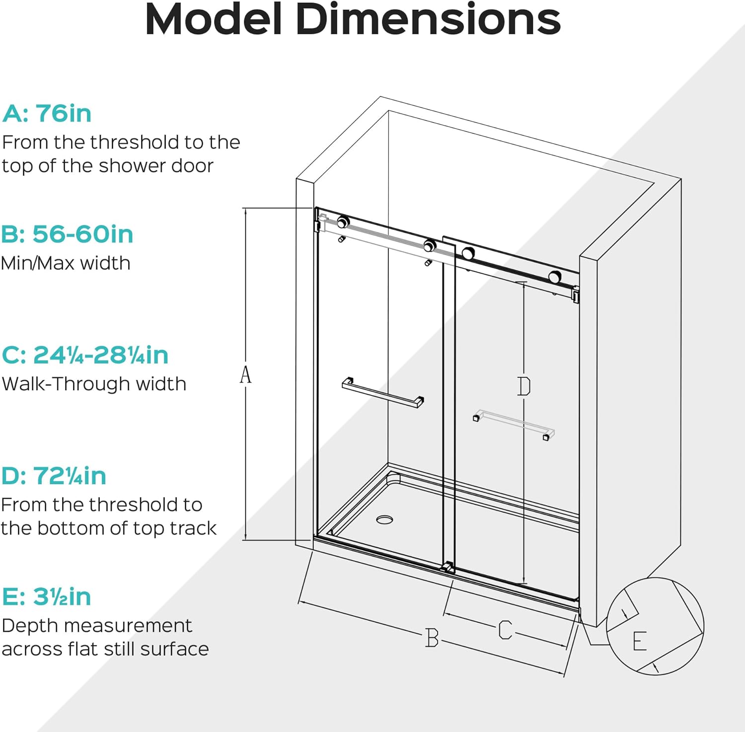 Reviews - EZONTEQ Sliding Shower Door Review: Honest Pros & Cons EZONTEQ sliding shower door review unboxing and complete package contents