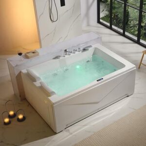 Image 1 of Empava 2-person whirlpool bathtub review