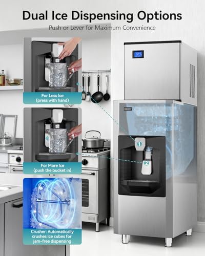Euhomy Commercial Ice Maker Review installation and operational guide