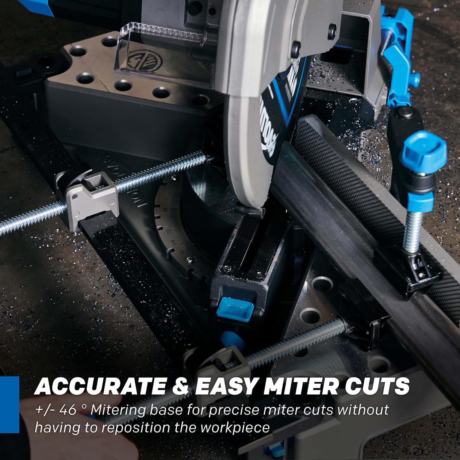 Reviews - Evolution S14MCS Saw Review: Honest Pros & Cons Tested Evolution S14MCS Saw Review tutorial showing angle adjustment