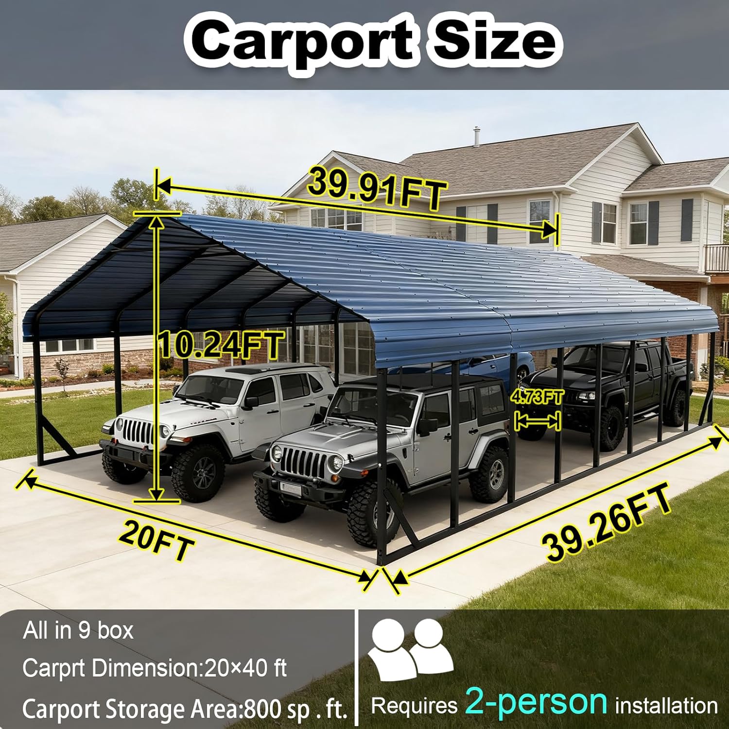Reviews - FILLOSLOV Metal Carport Review: Honest Pros & Cons Tested FILLOSLOV metal carport review unboxing and complete package contents