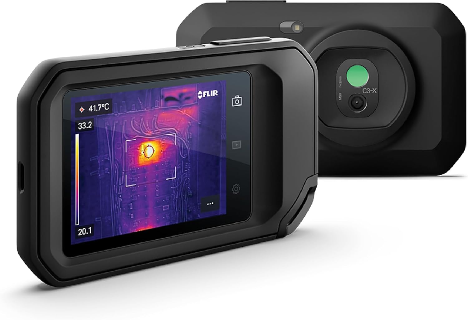 FLIR C3-X Thermal Imaging Review - technical specifications and MSX technology demonstration