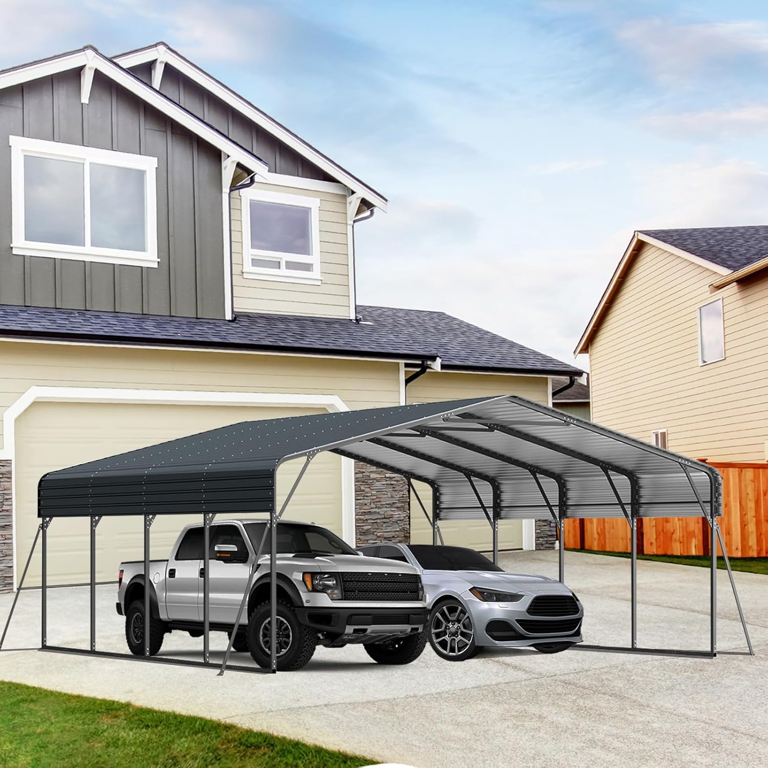 Reviews - FammyLoft Metal Carport Review: Honest Pros & Cons Tested FammyLoft metal carport review - detailed features and technical specifications