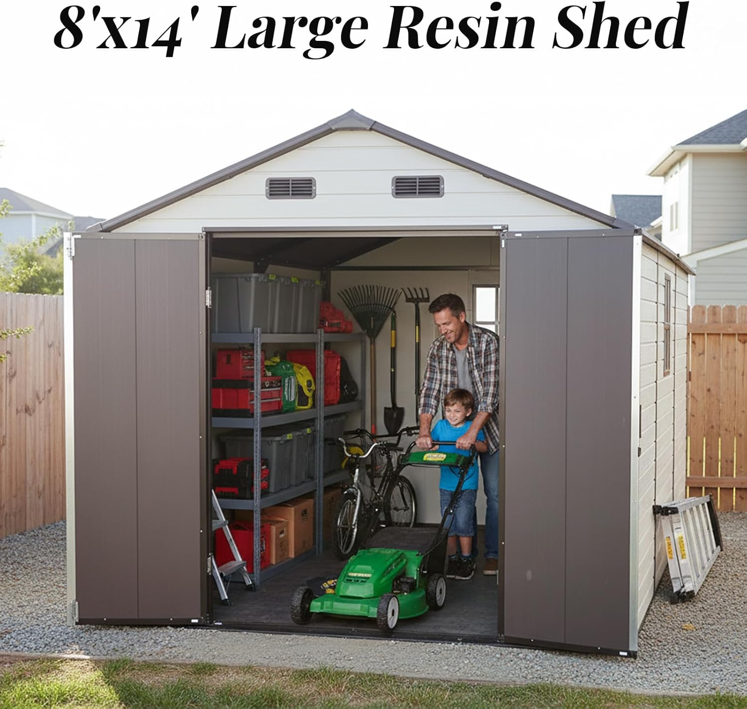 Step-by-step guide for FammyLoft resin shed review - complete tutorial