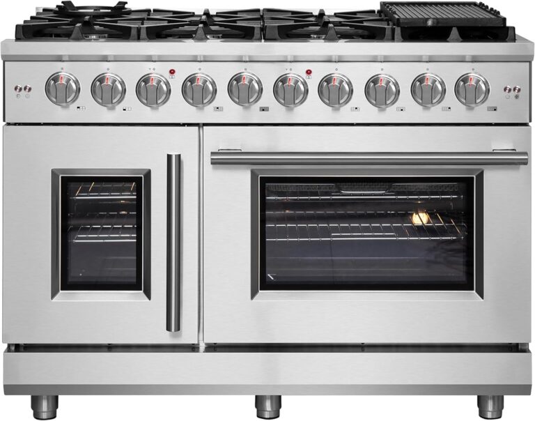 Reviews - Forno 48-inch French Door Gas Range Review: Honest Pros & Cons Image 1 of Forno 48-inch French Door Gas Range review