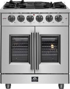 Image 1 of Forno Massimo 30-inch French Door Gas Range review