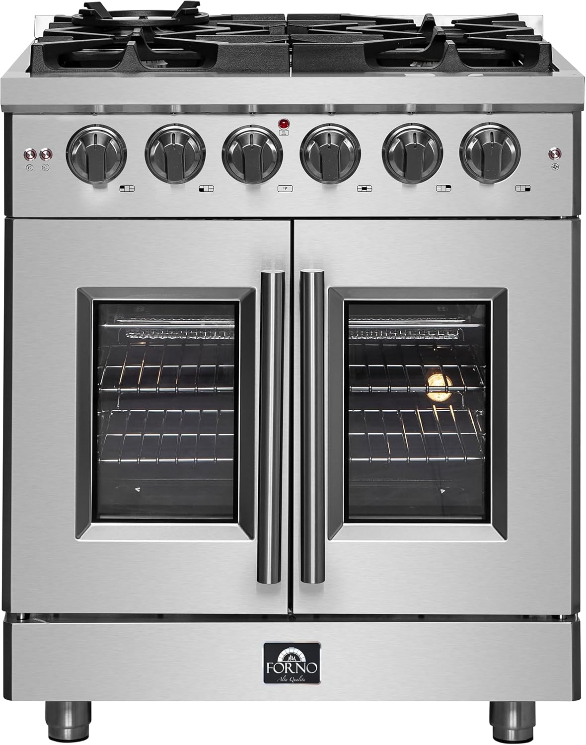 Forno Massimo 30-inch French Door Gas Range review - detailed features and technical specifications