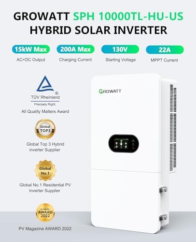 Reviews - GROWATT 10000W Hybrid Inverter Review: Honest Pros & Cons GROWATT 10000W Hybrid Inverter Review unboxing package contents