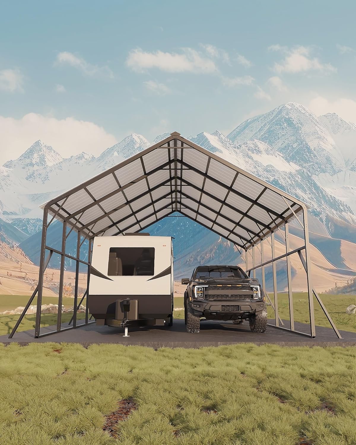 Reviews - Garvee 20x25 ft Carport Review: Our Honest Pros & Cons Garvee 20x25 ft carport review unboxing and complete package contents