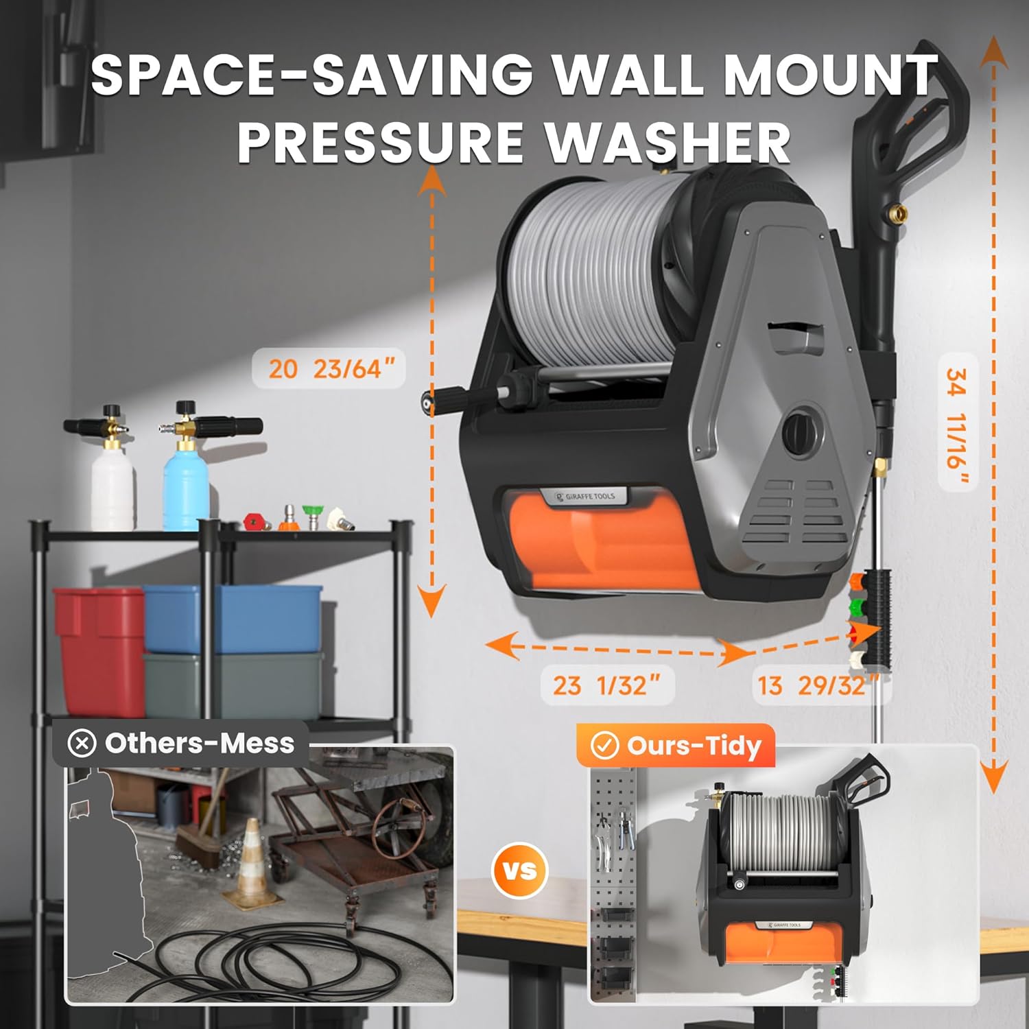 Reviews - Giraffe Tools Grandfalls Pressure Washer Review: Honest Pros & Cons Giraffe Tools Grandfalls Pressure Washer review performance testing and real-world results