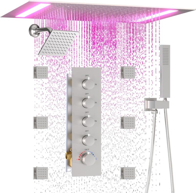 Image 1 of HOMEDEC LED Shower System Review