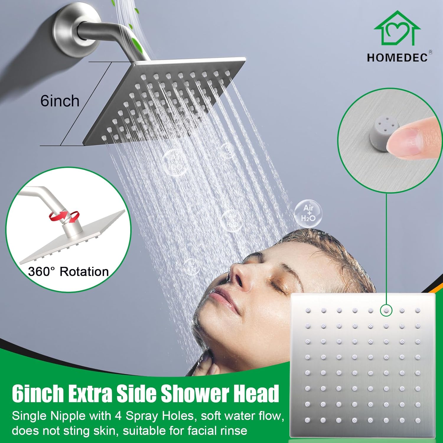 HOMEDEC LED Shower System Review - real-world testing results