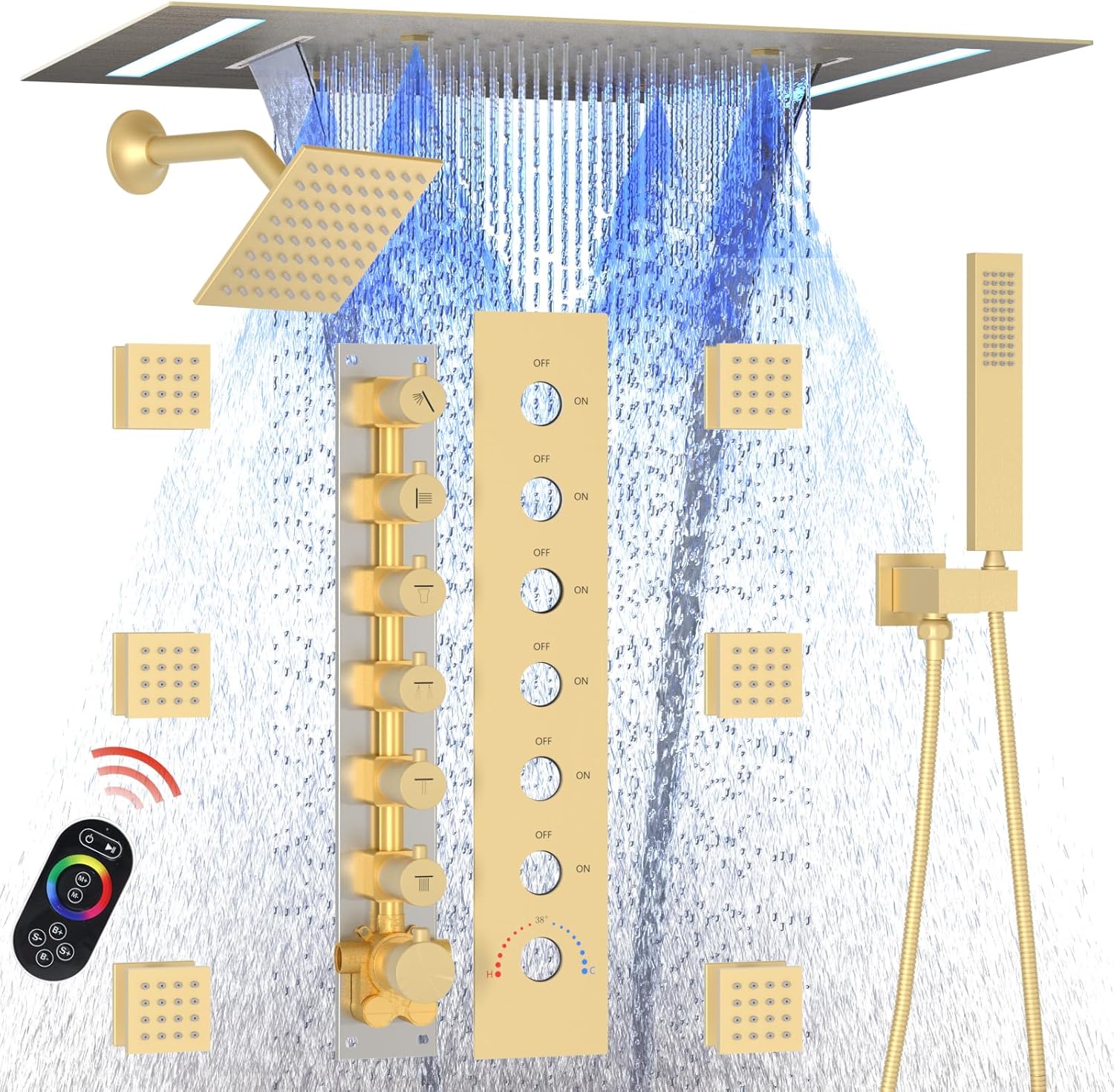 HOMEDEC shower system review - detailed features and technical specifications