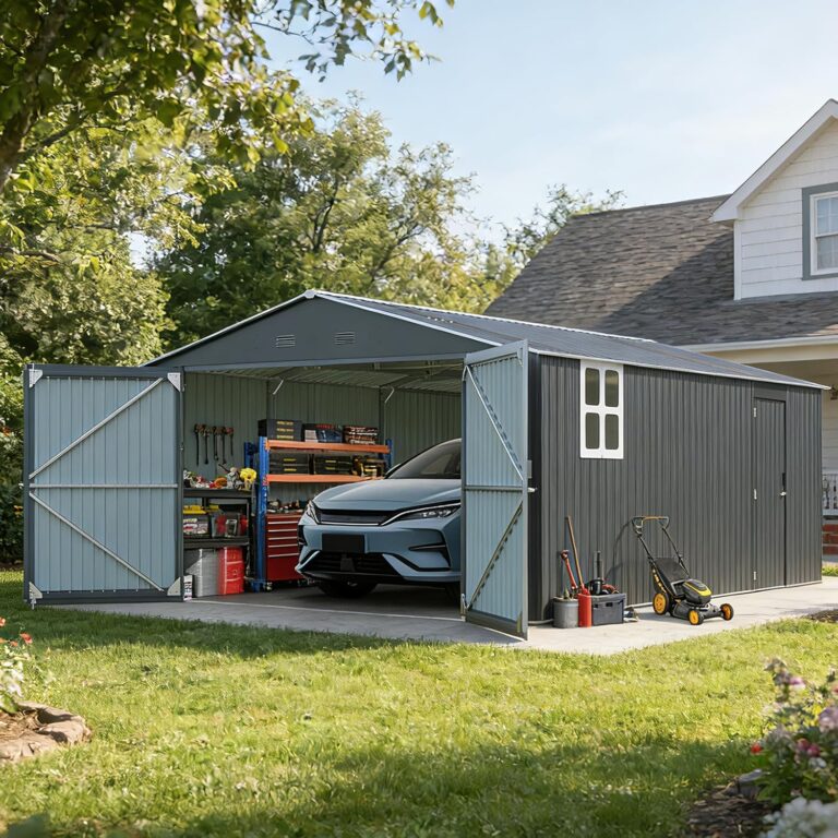 Reviews - INOTEVERITORY 13x20 Metal Carport Review: Honest Pros & Cons Image 1 of INOTEVERITORY 13x20 metal carport review