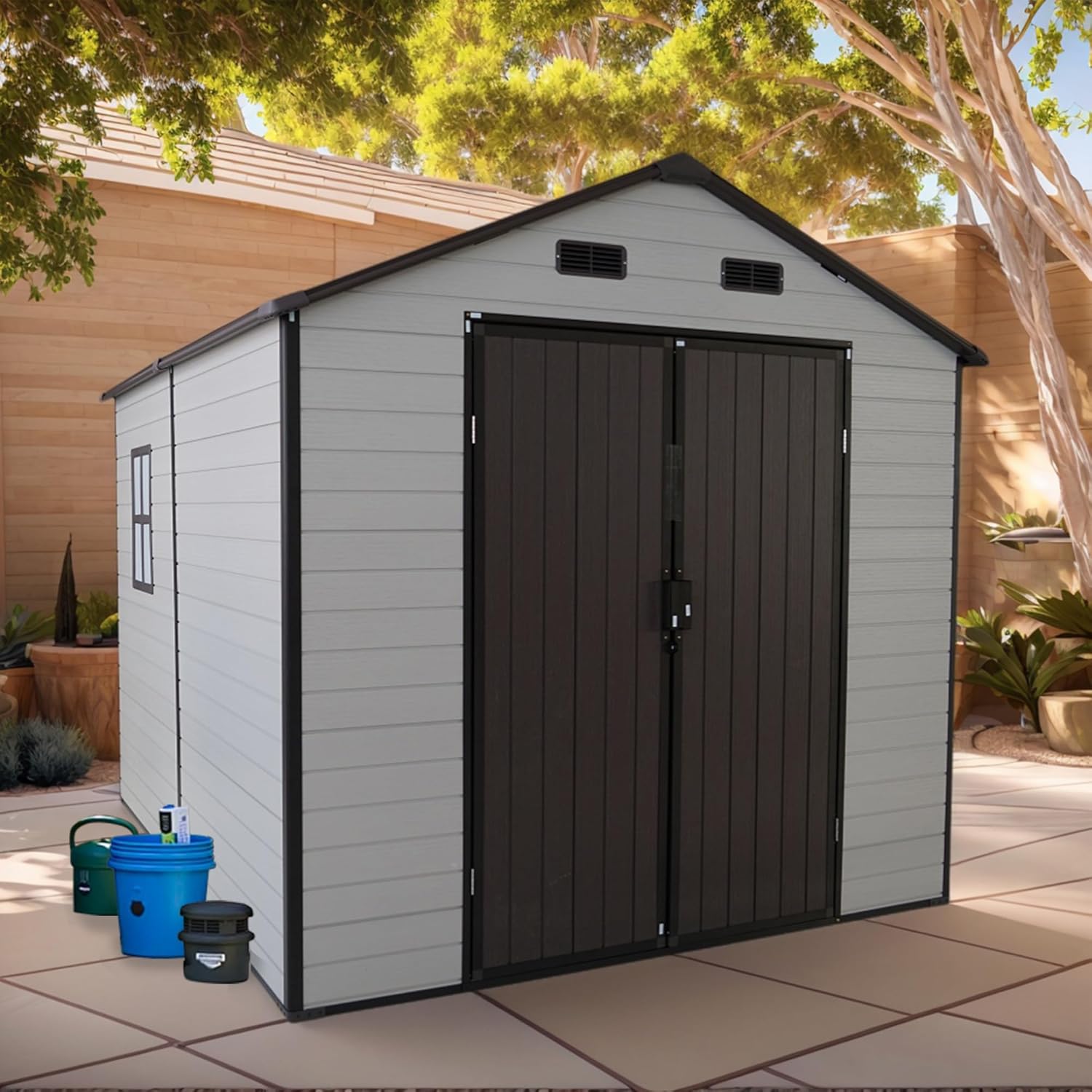Reviews - INOTEVERITORY 8x14ft Resin Shed Review: Our Honest Hands-On Experience INOTEVERITORY 8x14ft resin shed review - detailed features and technical specifications